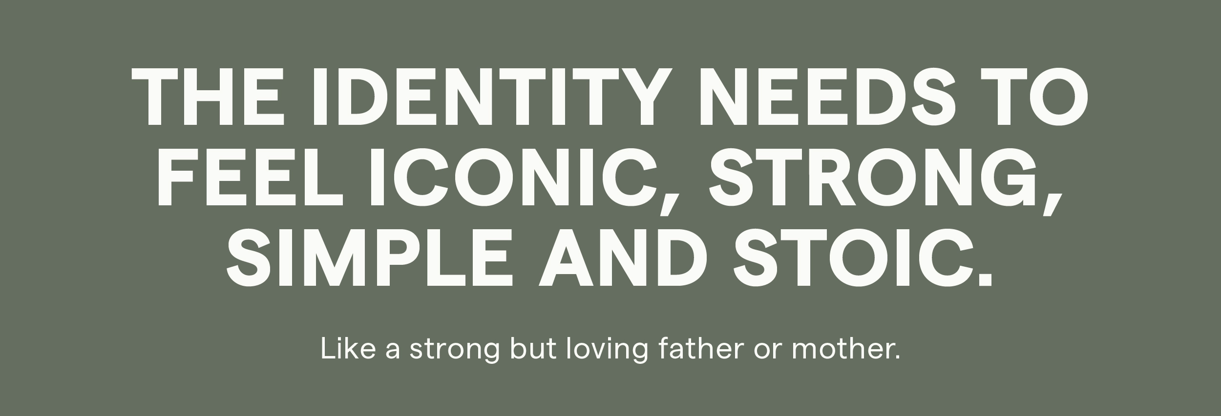 a company identity statement