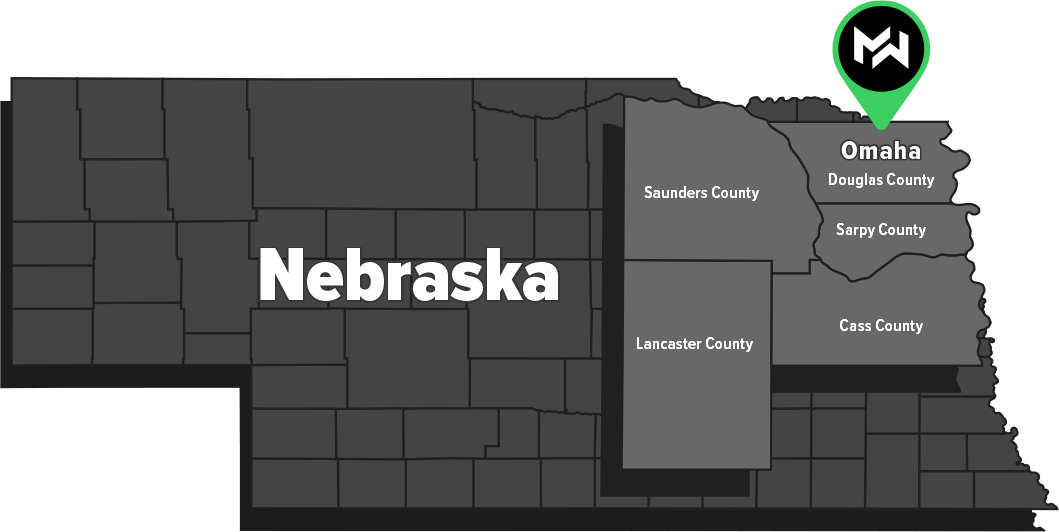 Nebraska map